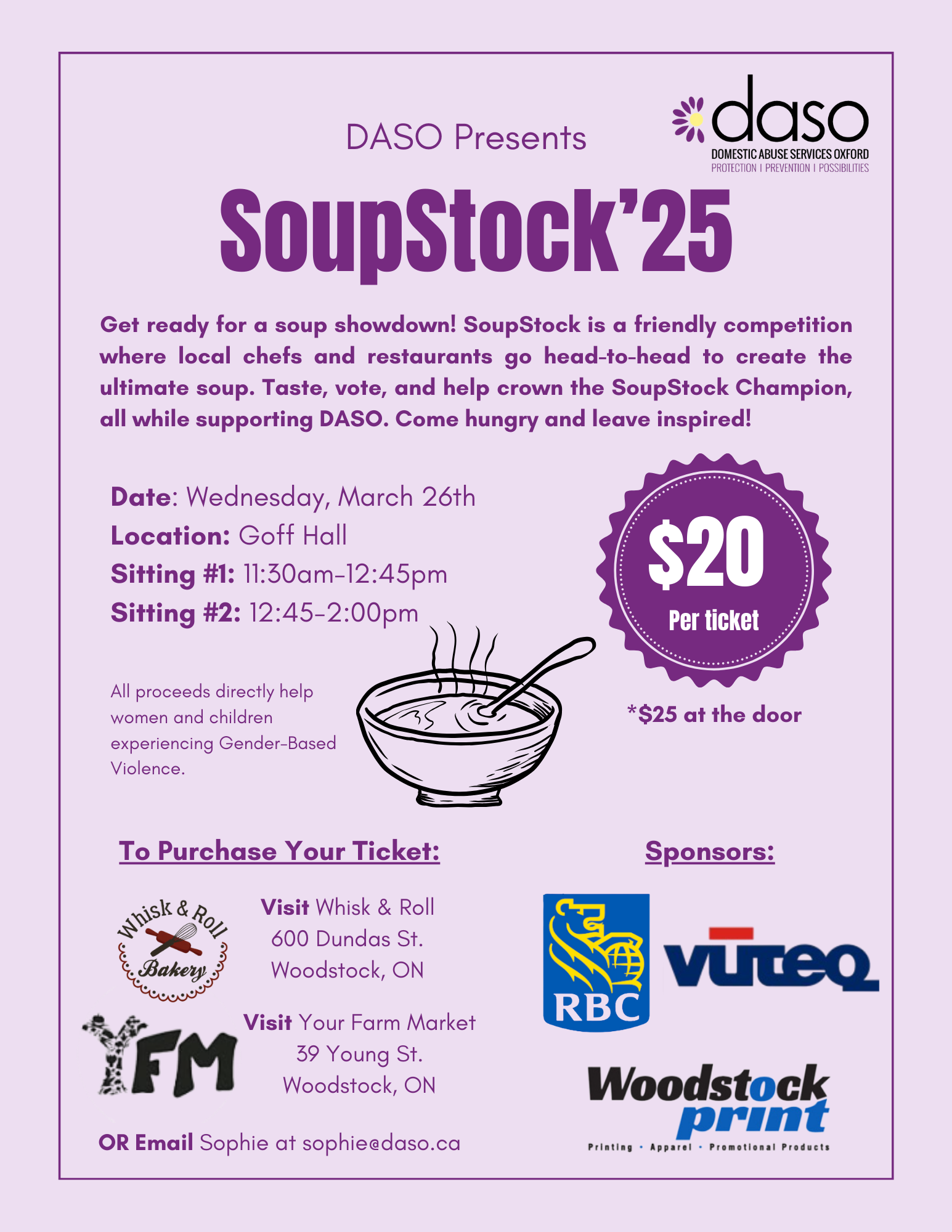 SoupStock’25 Poster 